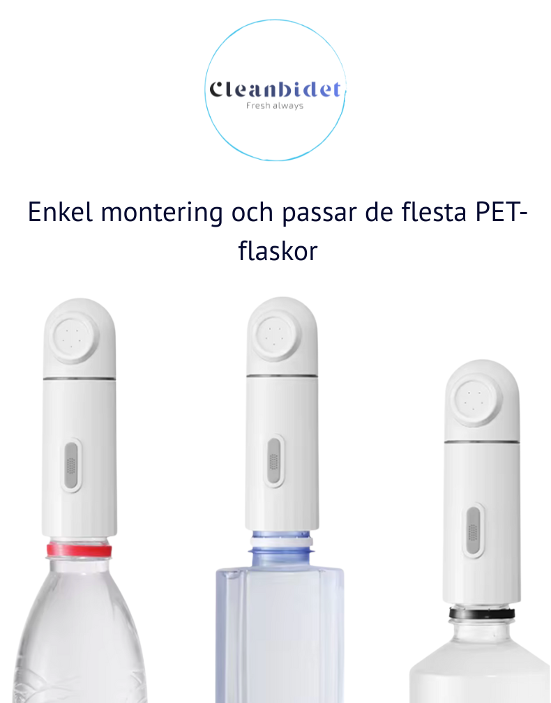 Cleanbidet - Alltid ren och fräsch!